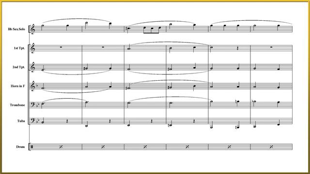 Saxophone Solo - Somedy my prince will come (Brass Quintet Arrangement) смотреть онлайн