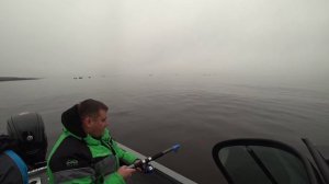 Ловля Корюшки с лодки. Финский Залив. Осень 2019