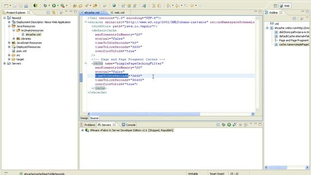 Configuración básica de ehcache en tomcat смотреть онлайн