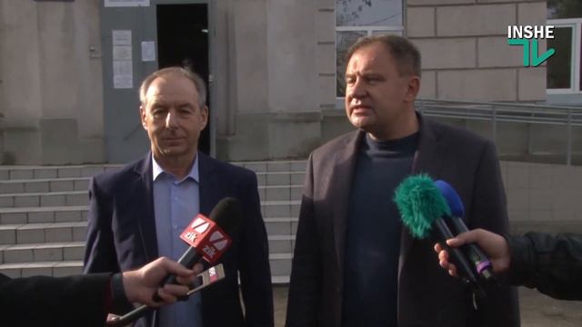 Владислав Чайка проголосовал на местных выборах в Николаеве