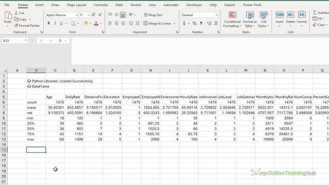 NEW Python in Excel - PYTHON + EXCEL + ChatGPT = Easy! смотреть онлайн
