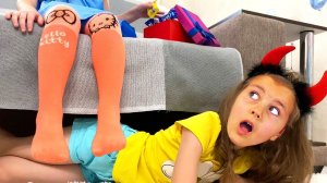 Милана с папой - мистический дом