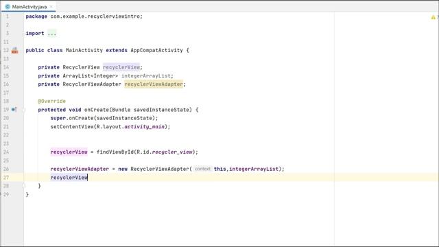 RecyclerView Android | Part 1 | Display Images using RecyclerView смотреть онлайн