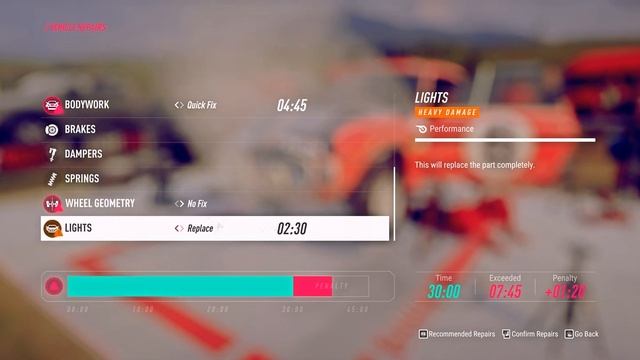 Dirt Rally 2   Vehicle Repair