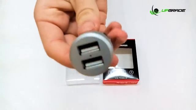 УЗУ Блок авто выход на два USB+ micro usb Ferrari 2100mAh смотреть онлайн