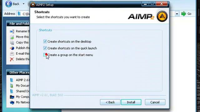 การติดตั้งโปรแกรม Aimp смотреть онлайн