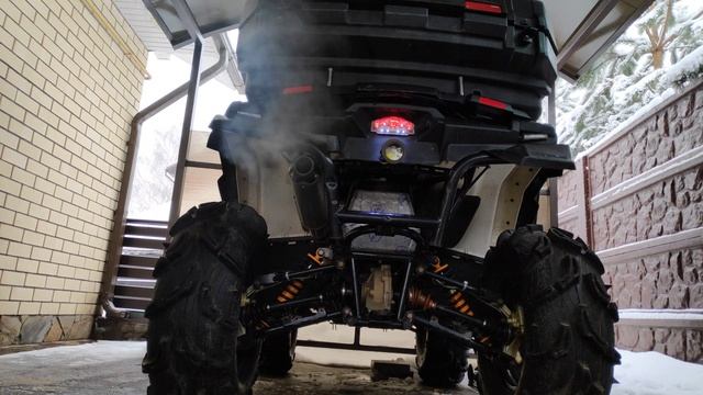 Big Gun ECO выхлоп на Стелс Гепард 650 смотреть онлайн