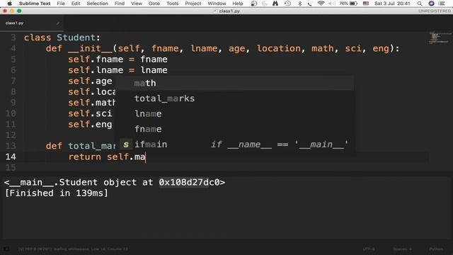 Class & Objects in Python | Beginner | Telugu | Naveen V #25 смотреть онлайн