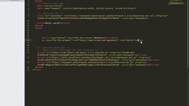 BOOTSTRAP BUTTON смотреть онлайн