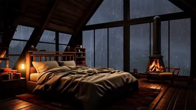 Regengeräusche Zum Einschlafen – Geräusch Von Regen Mit Donner #46 – Rain Sounds For Sleeping