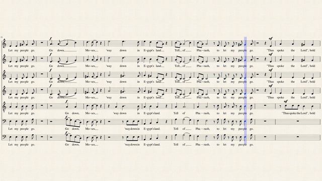 Let My People Go (альт II) смотреть онлайн