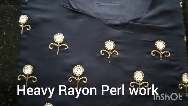 Aarnasree Anarkali Kurtis with perl work смотреть онлайн