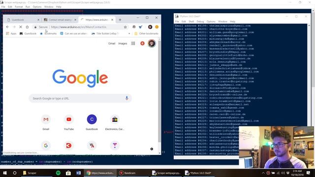 Scraping Email Addresses with Python (Source Code Included!) смотреть онлайн