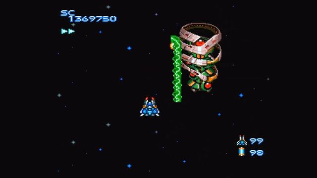 Blazing Lazers (Arcade) - All Bosses/Cutscenes смотреть онлайн