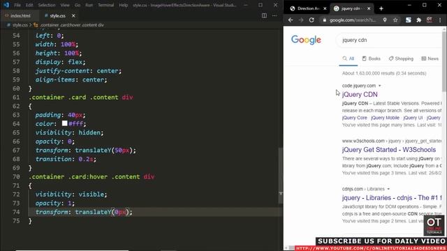 Direction-Aware Image Hover Effects смотреть онлайн