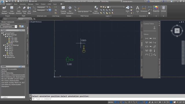 AutoCAD Plant 3D Designing a PID смотреть онлайн