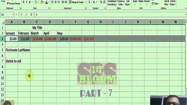 Microsoft Excel 2013-2016 (Part-7) Formatting смотреть онлайн