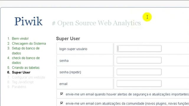 Instalando o script Piwik смотреть онлайн