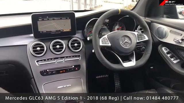 Mercedes-AMG GLC 63 S Edition 1 | 2018 (68 Reg) | AMG V8 BITURBO AMG S EDITION 1 SPDS MCT 4MATIC+ смотреть онлайн