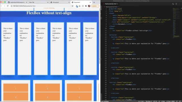 CSS Week 6 Assignment: FlexBox and CSS Grid смотреть онлайн