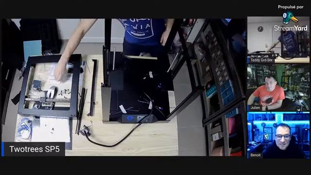 Twotrees SP5 Unboxing/Build/Test (COREXY)