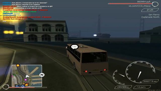 Играем в МТА на сервере CCDPlanet Часть #2 самая прибыльная работа смотреть онлайн