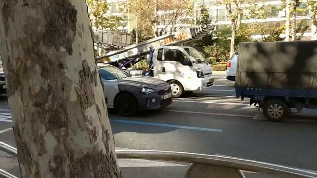 Kia Stinger 4 Door Coupe Spyshot смотреть онлайн