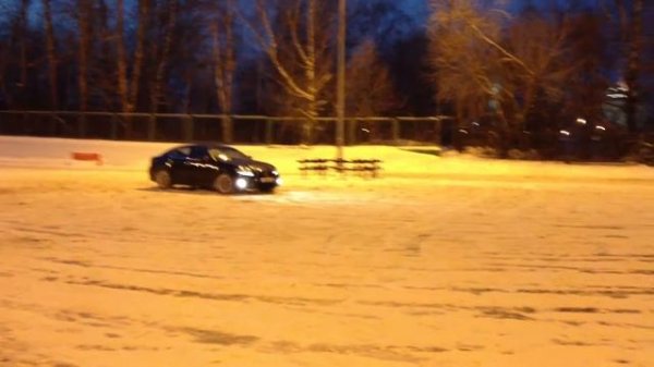 2013 Lexus GS350 AWD snow drift