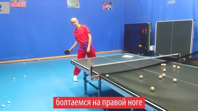 Ошибки в технике топса и наката справа смотреть онлайн