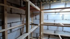 Недорогой стеллаж в гараж