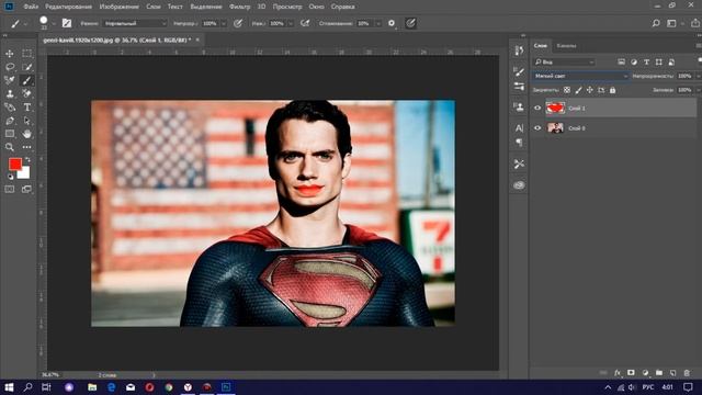 Редактирование лица в Фотошопе смотреть онлайн