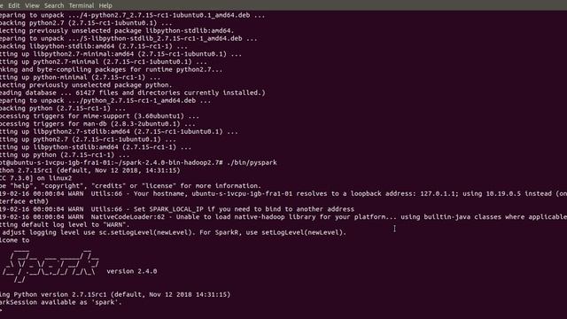 [Spark SQL] Installation смотреть онлайн