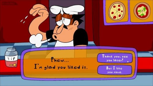 Pizza Tower Date Sim: Walkthrough/Game Play All Endings (No Talking)
