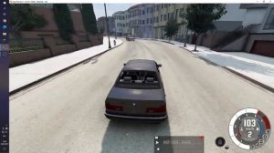 КрашТест Драйв BMW E32 M5 (BeamNG.drive)