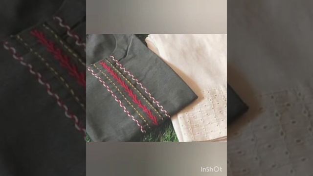 Thread work neck designs | گلے پر تھریڈ ورک کے ڈیزائن آئیڈیا @infotvstyleandfashion смотреть онлайн