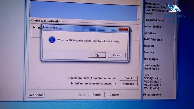 #EPSON Adjustment Program Reset L130-L220-L310-L360-L365 How To Reset Epson L130 printer смотреть онлайн