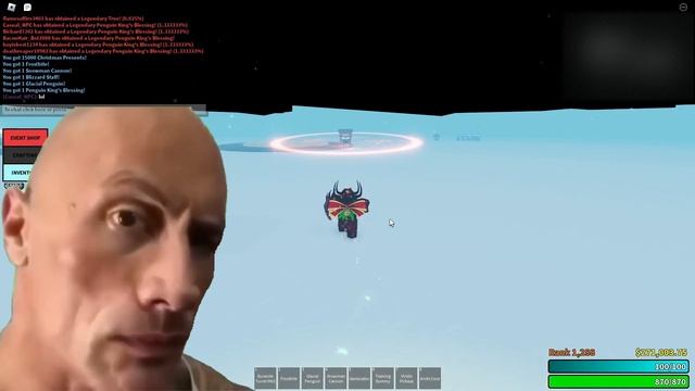 One Shotting Enraged Comet Penguin Boss! Balanced Craftwars Roblox смотреть онлайн