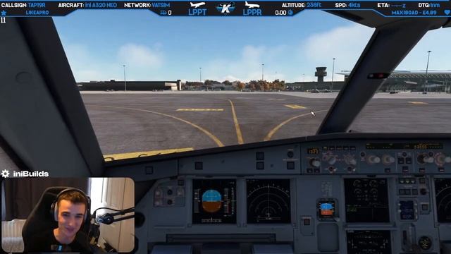 ? NEW IniBuilds A320 Neo! ✈️ LPPT ➔ LPPR ✈️