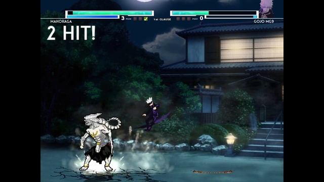 Mahoraga (New) VS Gojo MG9 V8 in Jump Force Mugen смотреть онлайн