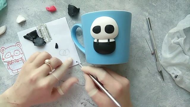 Мастер-класс: Панда "Джентельмен" из полимерной глины FIMO/polymer clay tutorial смотреть онлайн