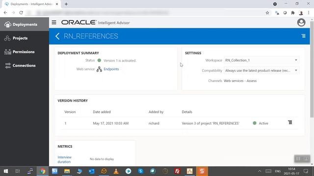 Oracle Intelligent Advisor - Decision Services References in 21B смотреть онлайн
