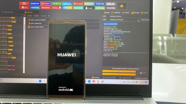 How to remove frp Huawei mate 10 plus unlock tool/ google account kirin 970 របៀបដោះ frp Huawei 1.0 смотреть онлайн