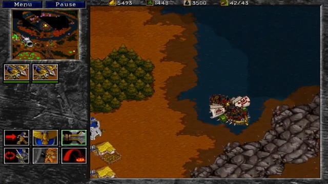 SiyaenSoKoL Plays: Warcraft II - Beyond the Dark Portal (Human Campaign) Level 3 смотреть онлайн