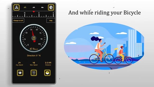 Gps Speedometer: Digital Speed Analyzer & Maps смотреть онлайн