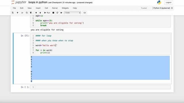 8.Loops in Python | For Loop | While Loop | Python Beginners смотреть онлайн