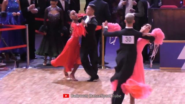 Quickstep = Nikita Moisejenko & Jurga Gustaite = WDSF World Championship 10 Dance 2019 смотреть онлайн