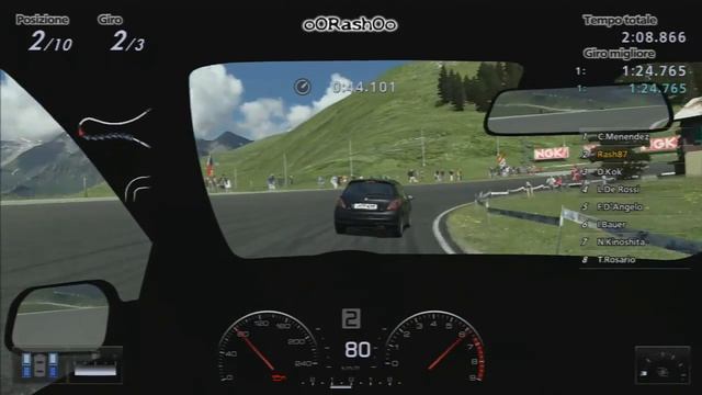 Gran Turismo 5 - Gameplay - Peugeot 206 S16 '99 смотреть онлайн