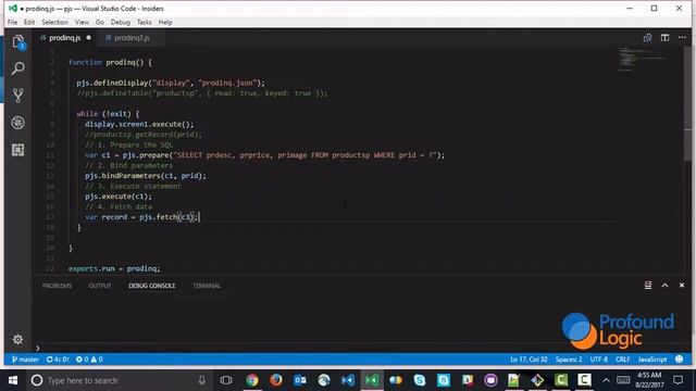 Embedded SQL in Profound.js on IBM i смотреть онлайн