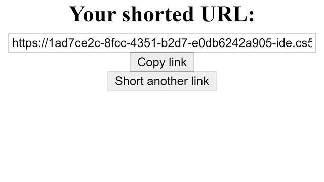 CS50 Final Project "Link shortener" смотреть онлайн
