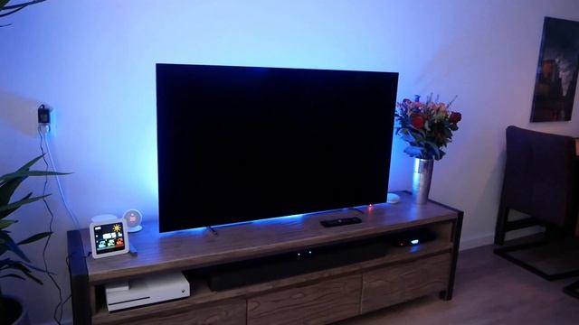 MY DUTCH AND HIS TV - Philips 55 OLED 803 + Philips hue + Sony SoundBar HT-X 8500 (Ambilight) смотреть онлайн